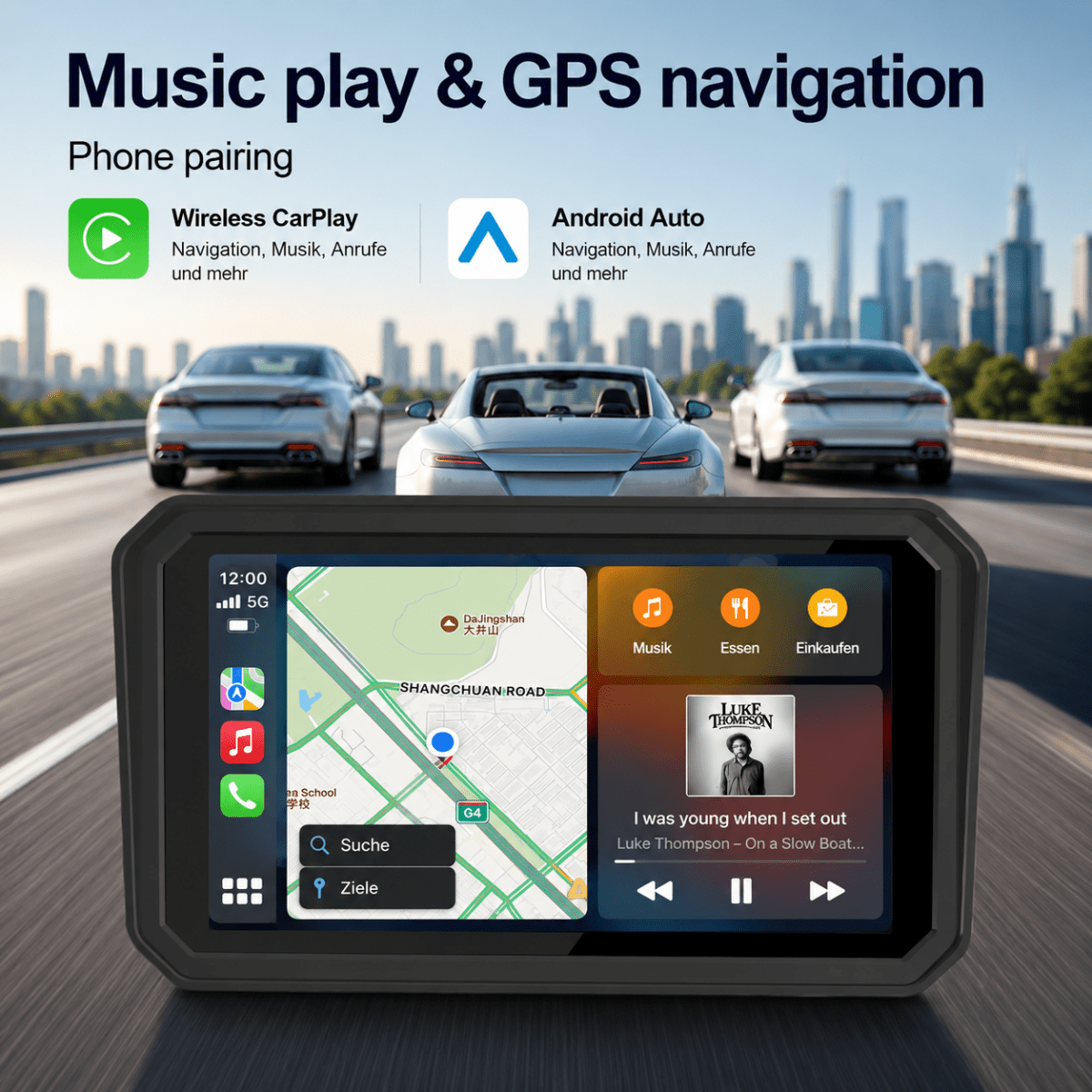 Offline-Navigation per GPS ohne Handy auf dem F97 Pro+ mit Android 14