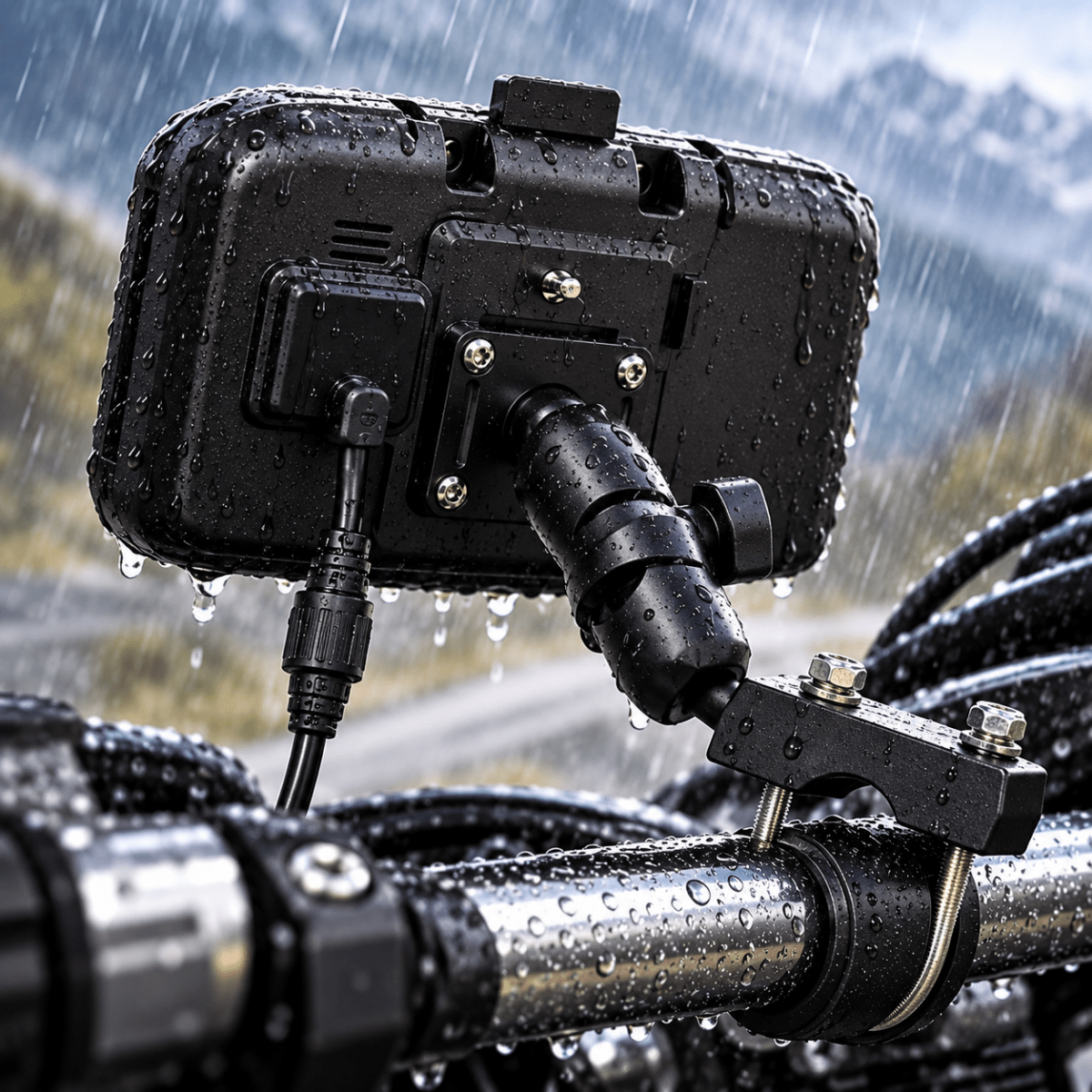 Elebest Rider W5 Motorrad Navi 5 Zoll für zuverlässige Tourenplanung