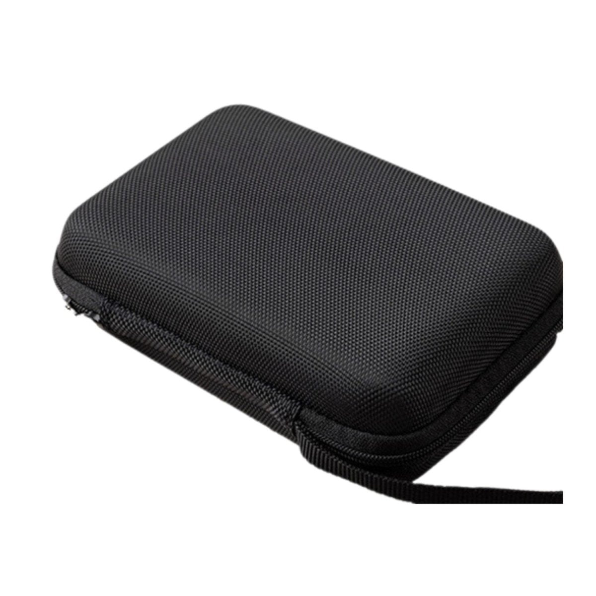 Detailansicht des Reißverschlusses und der kompakten Taschenform