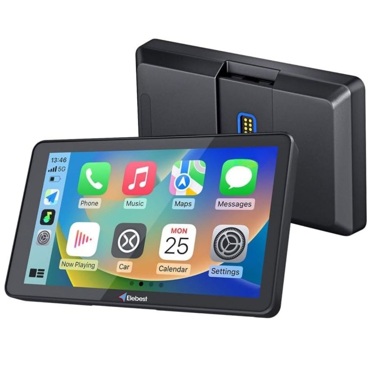 Elebest CB600 (Navigator V/VI Ersatz): 6 Zoll CarPlay Android - Auto Navi für BMW Android Auto Screen Display für Motorrad