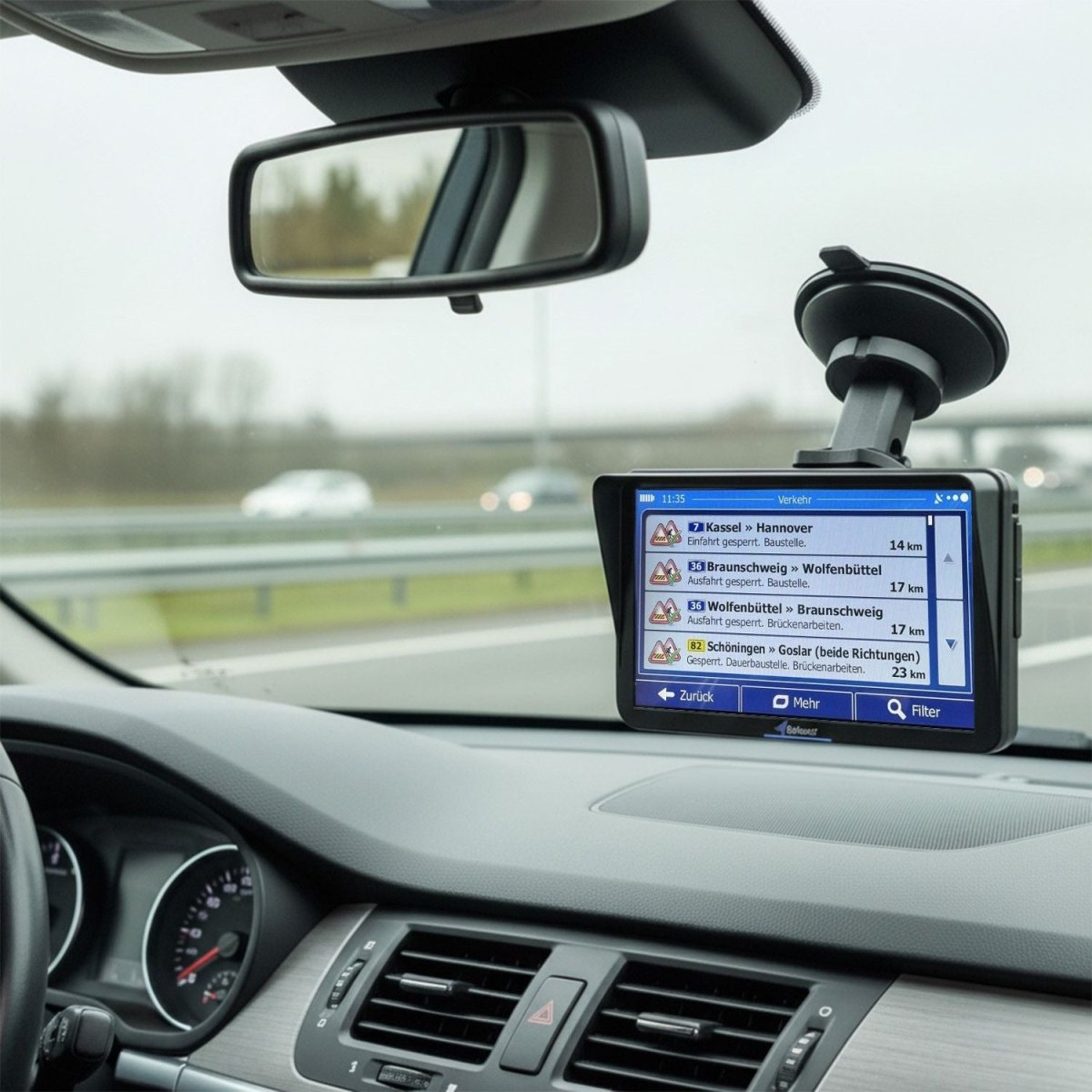 Elebest City 90TMC Navi – 9" GPS mit TMC & Europa - Karten Elebest City 90TMC Europa Navi mit Updates