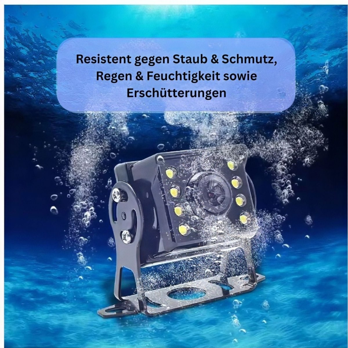 Elebest Drive 924K 9Zoll Kabel - Rückfahrkamera drahtlose rückfahrkamera Funk Rückfahrkamera