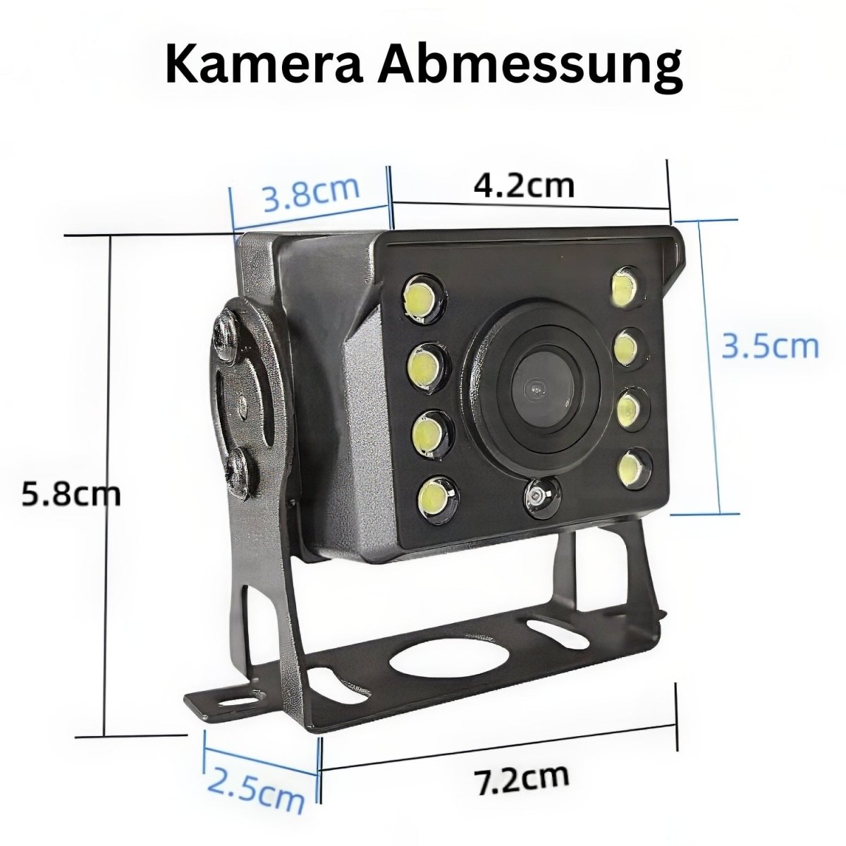Elebest Drive 924K 9Zoll Kabel - Rückfahrkamera drahtlose rückfahrkamera Funk Rückfahrkamera