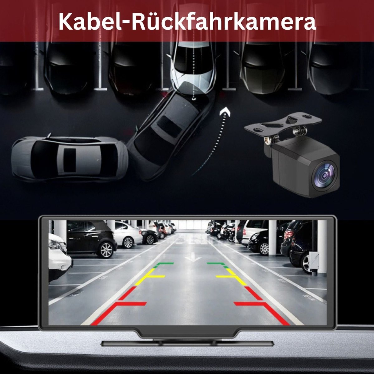 Elebest DVR 1026 Navi CarPlay, Android Auto Navi, 10.26 Zoll Apple CarPlay carplay nachrüsten