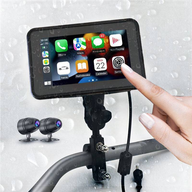 Elebest 7 Zoll CarPlay C250 Motorrad - Navi mit Rückfahrkamera Apple CarPlay elebest