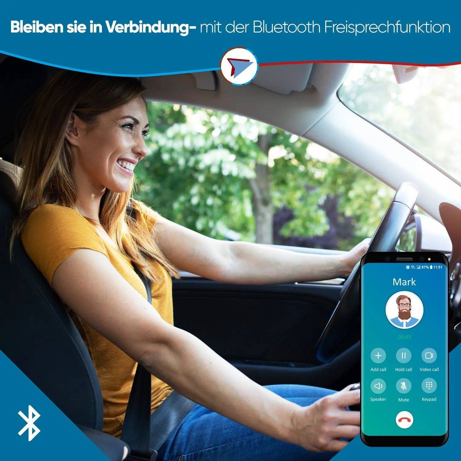 Elebest Drive 924K 9 Zoll Display Funk - Rückfahrkamera drahtlose rückfahrkamera Funk Rückfahrkamera