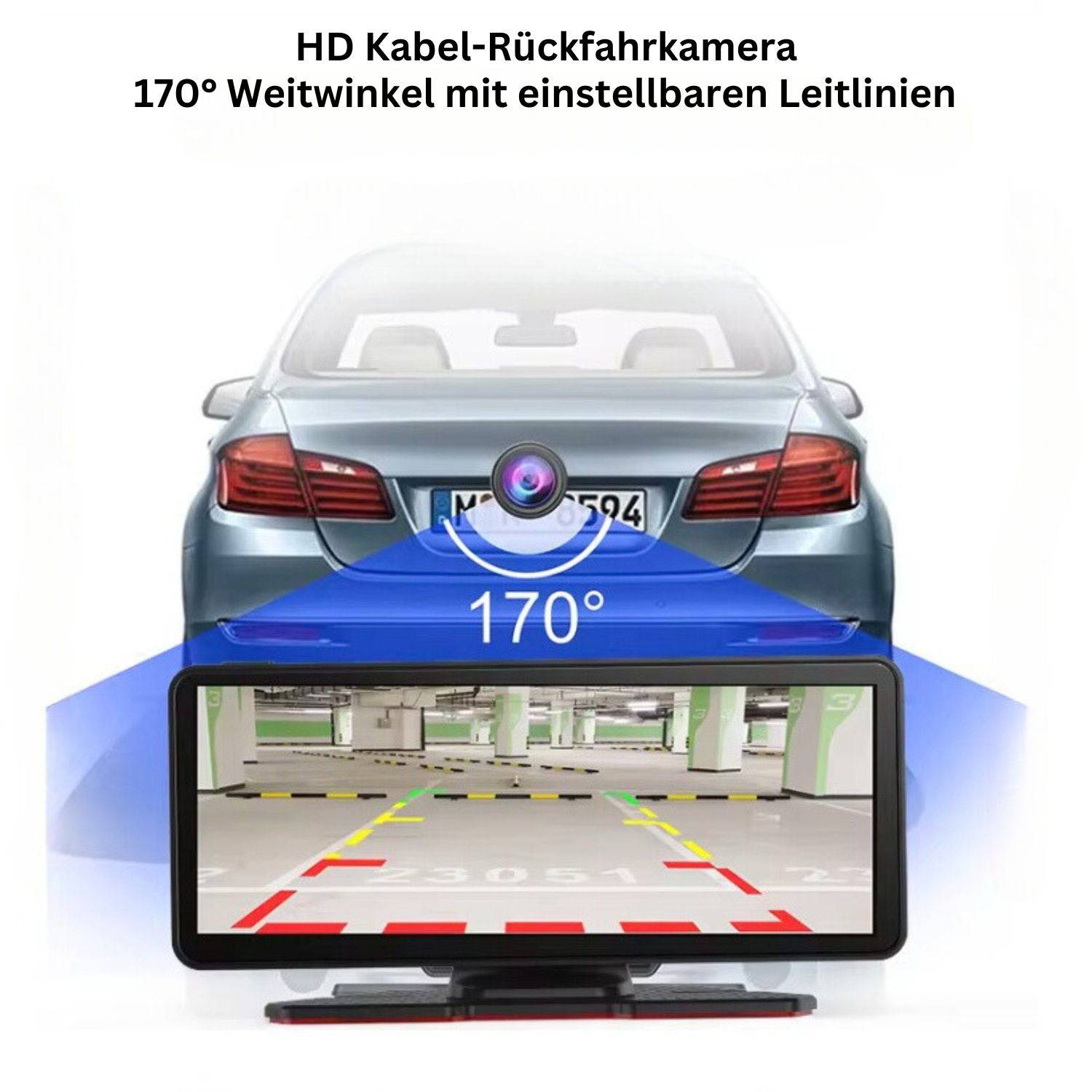 Elebest DVR 1026 Navi CarPlay, Android Auto Navi, 10.26 Zoll Apple CarPlay carplay nachrüsten