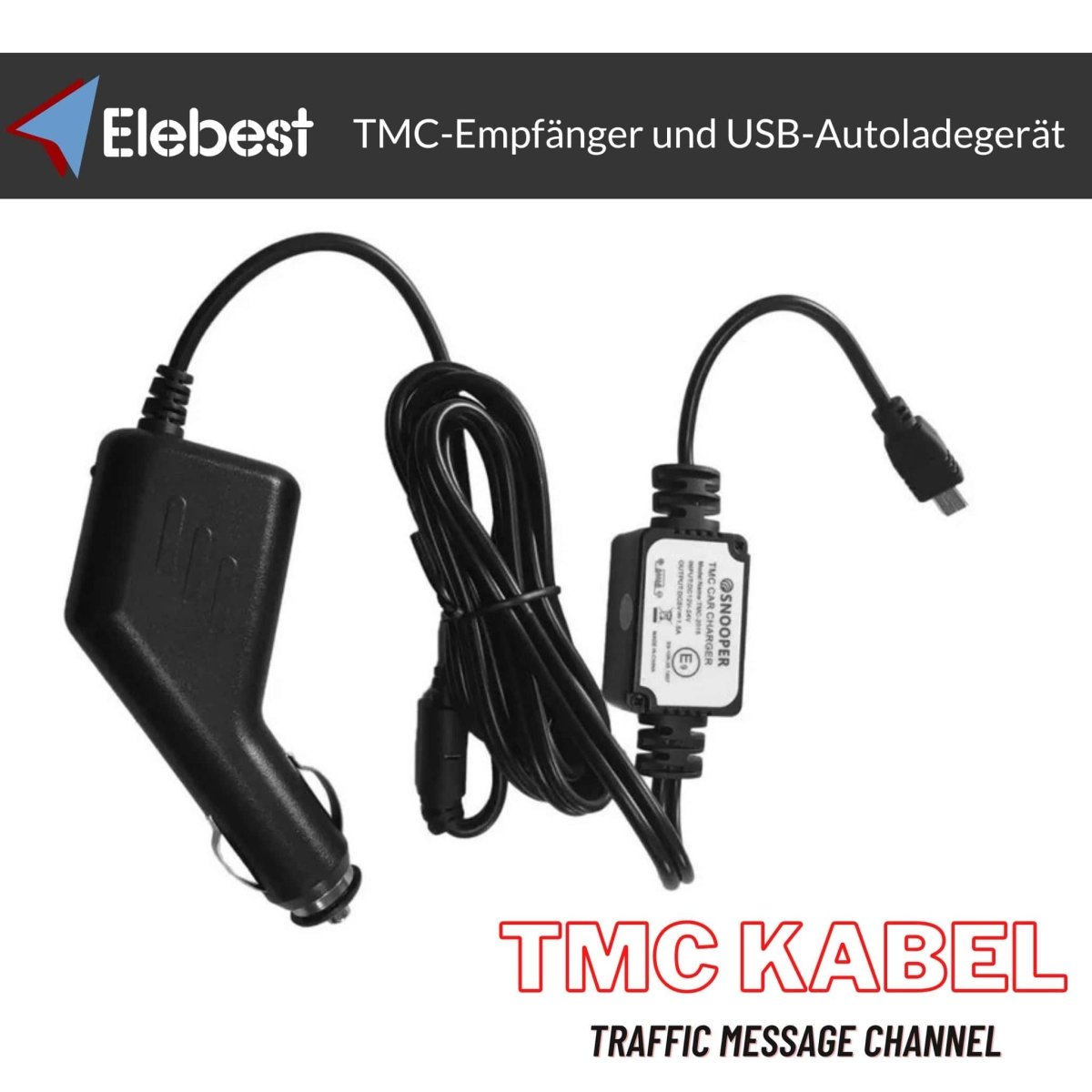 Elebest Elebest 90KT Navigationssystem 9Zoll TMC Elebest Navi NAVI mit TMC funktion