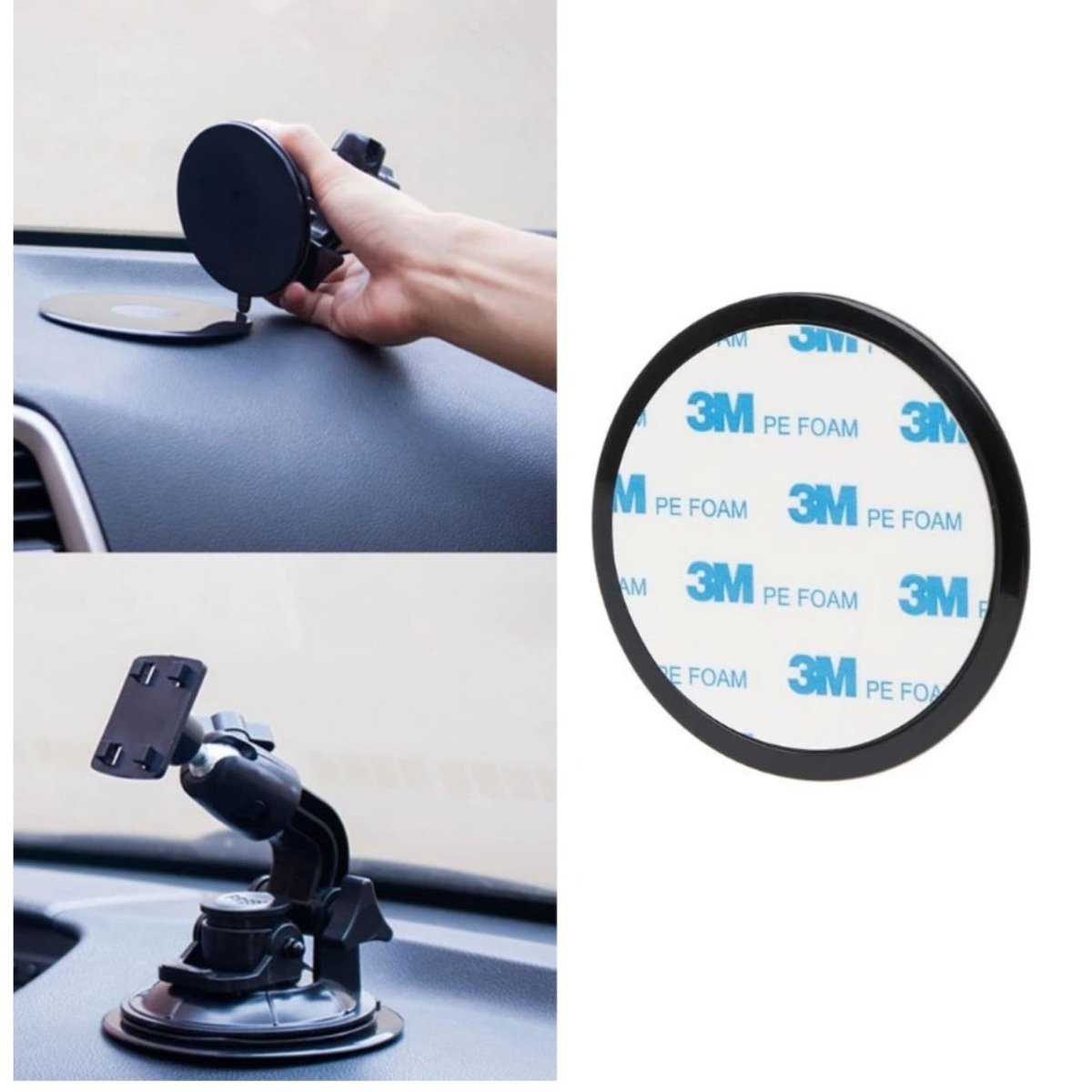 Elebest Klebe - Befestigungsplatte für Armaturenbrett Elebest Navi