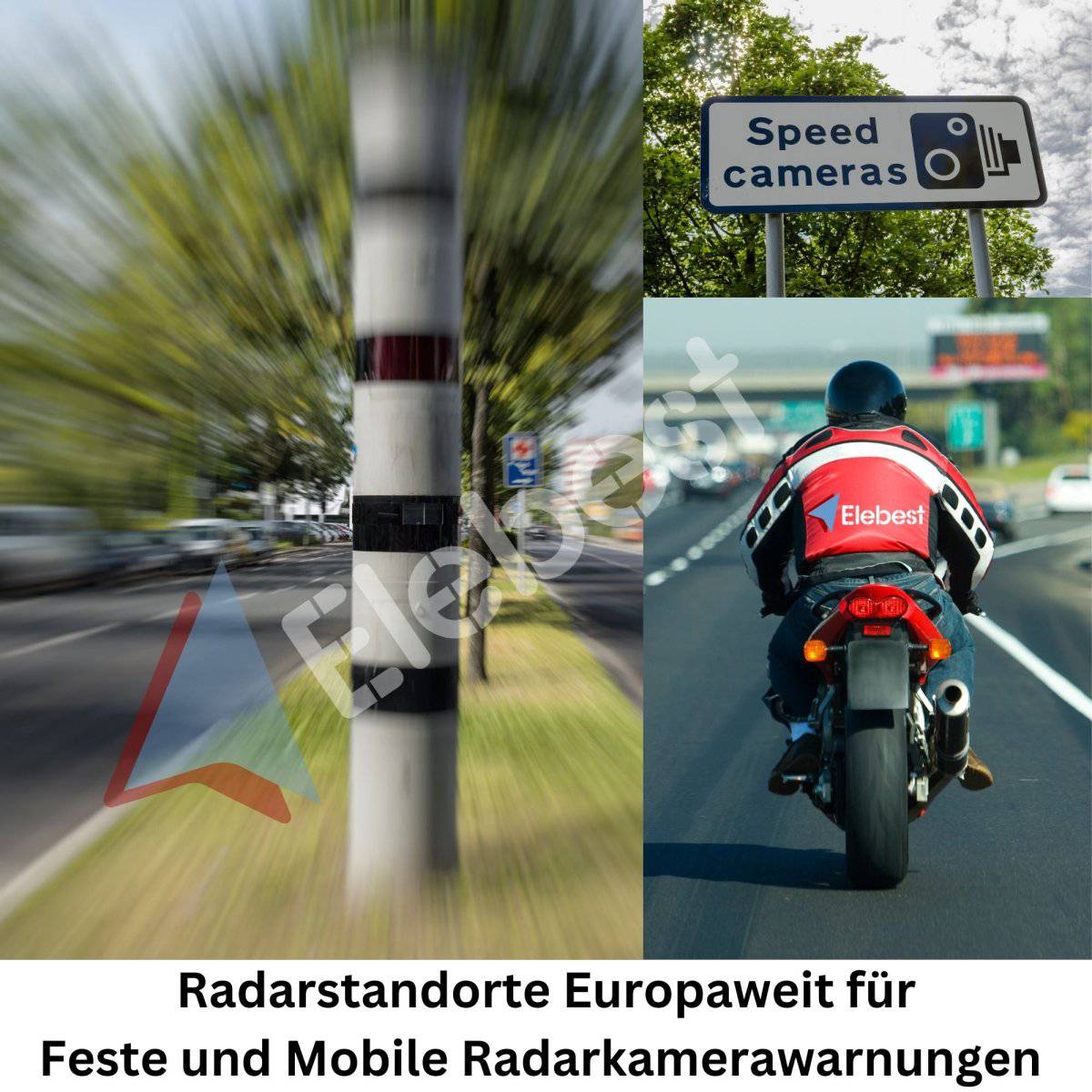 Elebest XP430 Motorrad Navigationsgerät 4,3 - Zoll elebest motorrad navi motorrad navi test