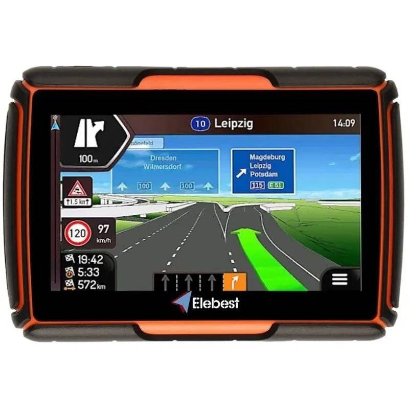 Elebest XP430 Motorrad Navigationsgerät 4,3 - Zoll elebest motorrad navi motorrad navi test