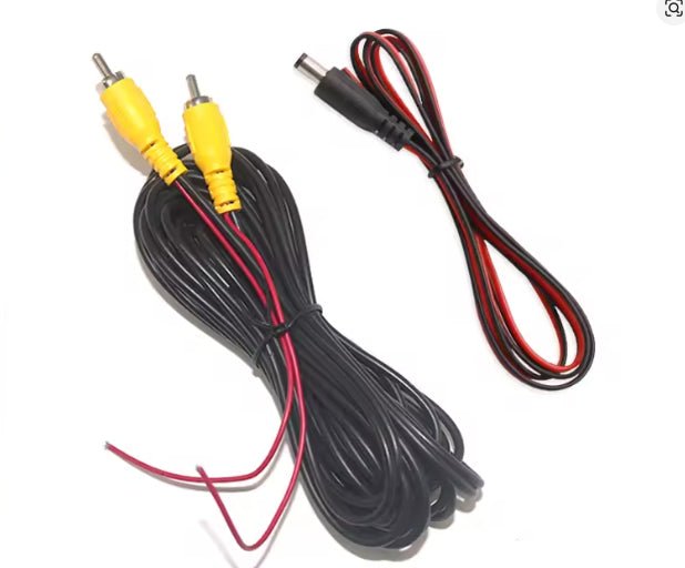 Elebest Kabelgebundene Rückfahrkamera – 10 m Kabel, IP67, 170° Winkel Einparkhilfe Wohnmobil Rückfahrkamera für Navigationssystem