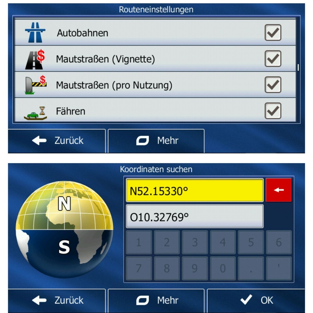 Elebest Kompakt W525 - Navi 5 Zoll (12,7 cm) für Pkw & Wohnmobil auto - navi gratis - kartenupdates