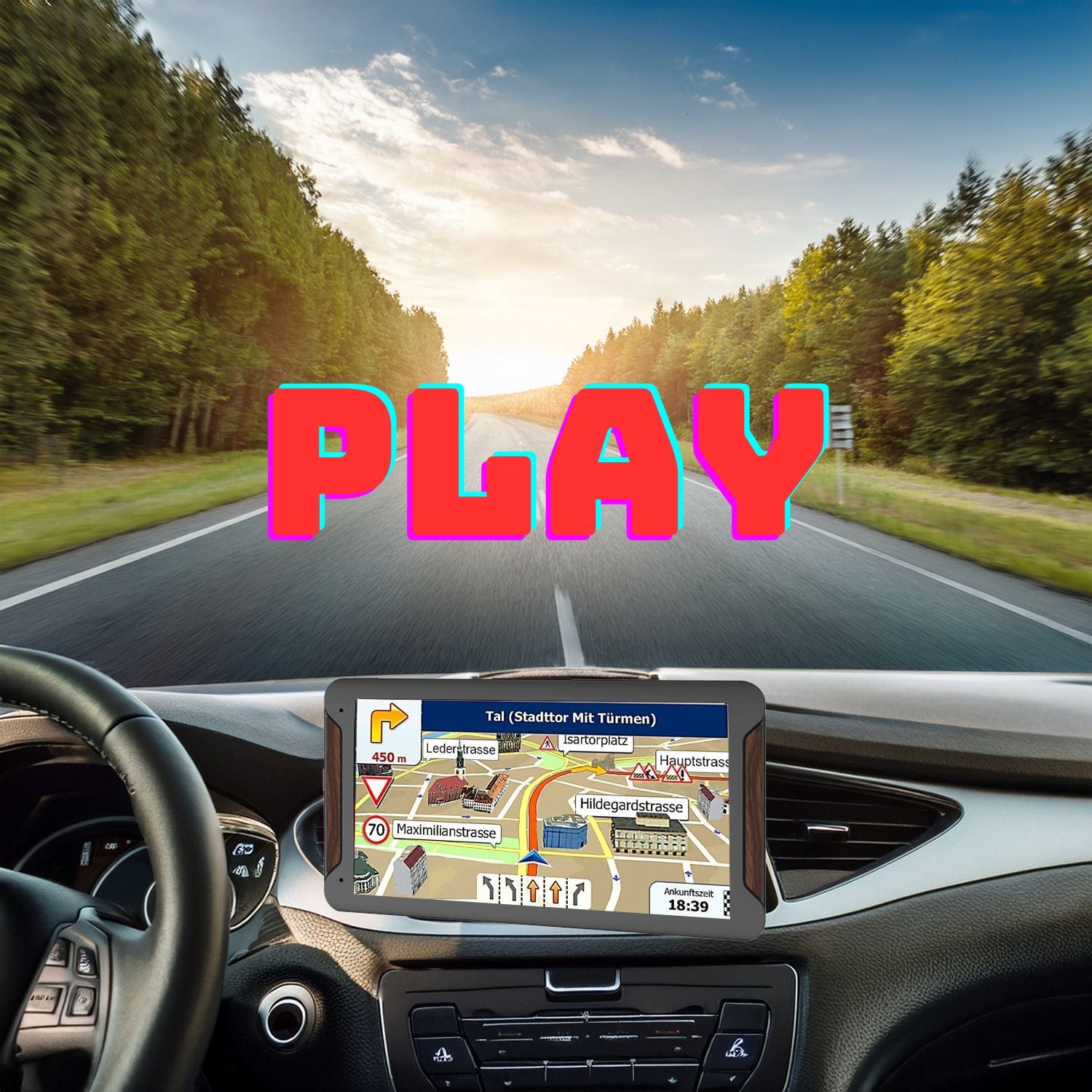 Elebest City70 Navigationsgerät Video