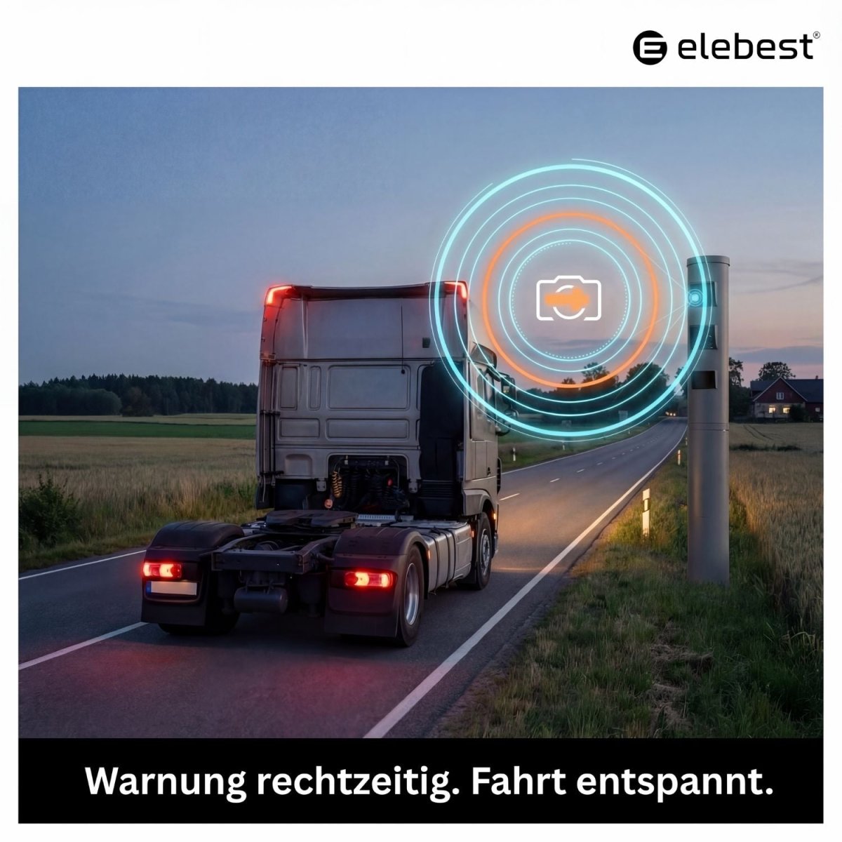 Elebest 90 Truck Navi 9 Zoll – Profi Navigation für LKW & Bus (40GB Speicher) 9 zoll navi Bus Navi