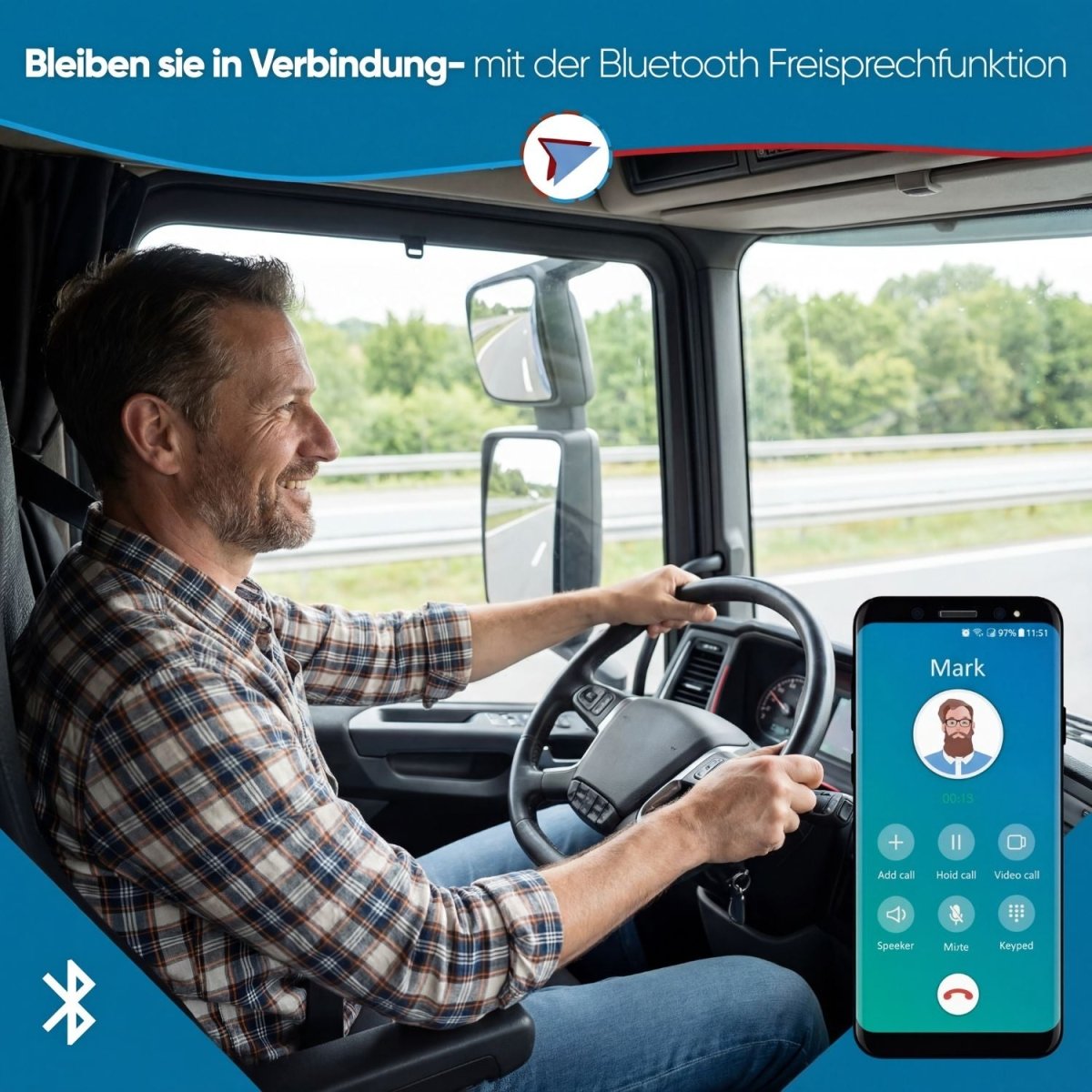 Elebest 90 Truck Navi 9 Zoll – Profi Navigation für LKW & Bus (40GB Speicher) 9 zoll navi Bus Navi