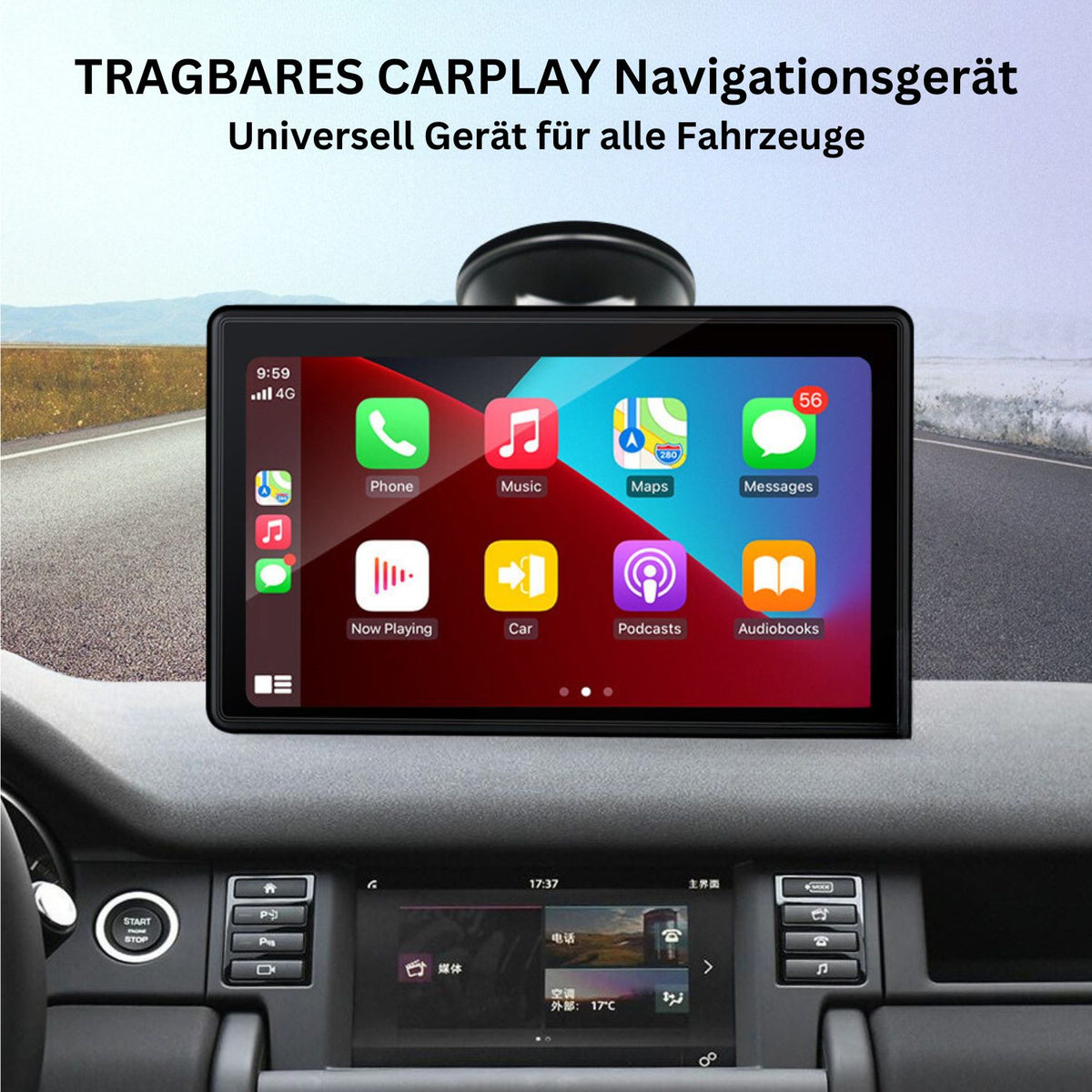 City 1070 CarPlay Android Auto 7 Zoll Navi - Elebest