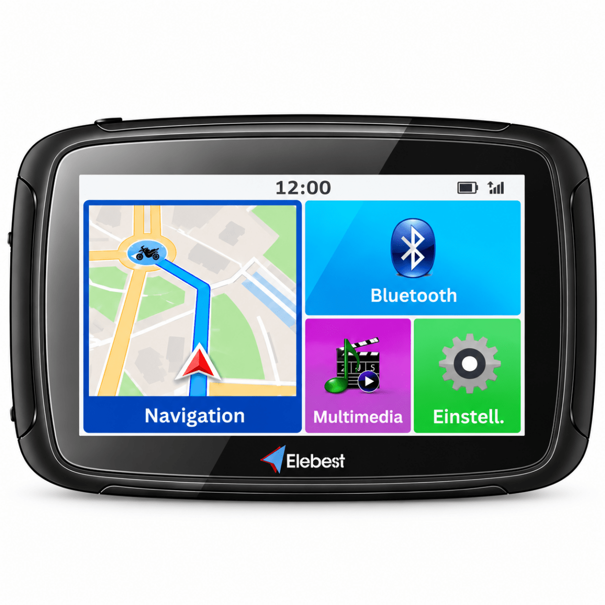 Elebest Motorrad Navi W5 