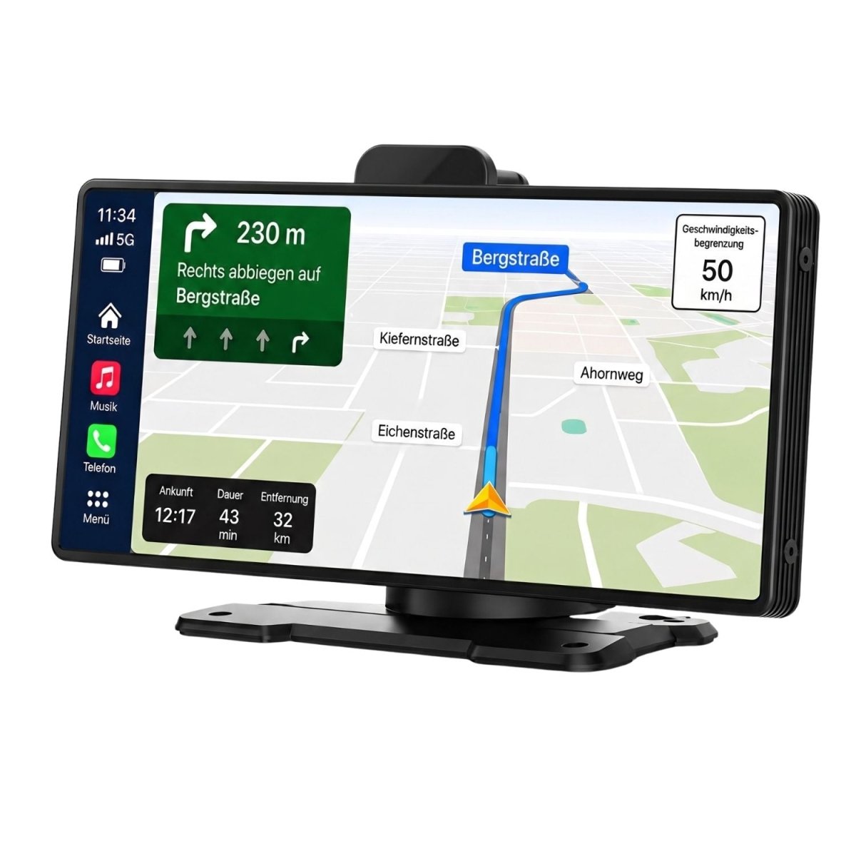 CarPlay 1026 mit kabellosem Apple CarPlay und Android Auto auf 10,26 Zoll
