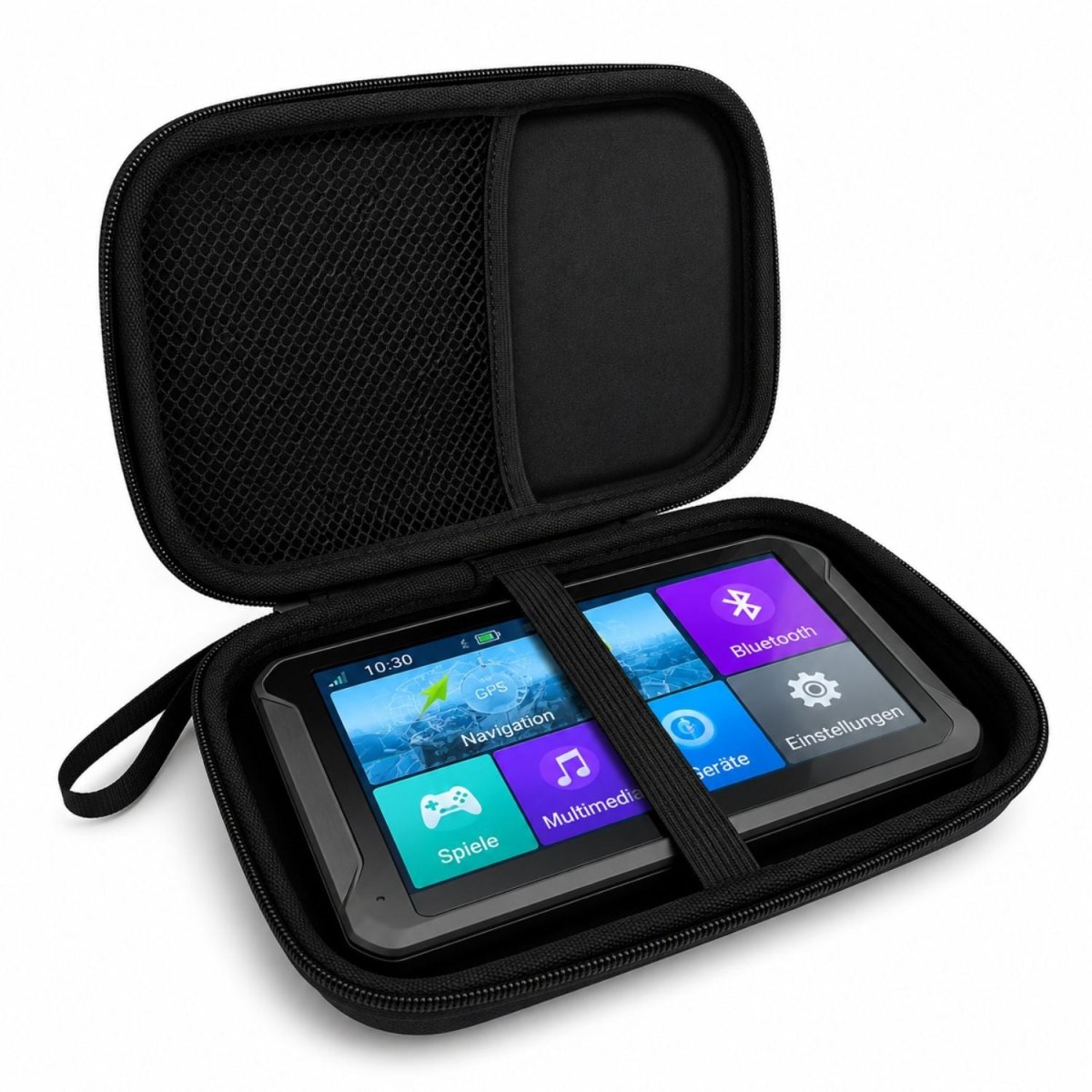 Elebest Tasche für 7 Zoll Navis, stoßfest und gepolstert
