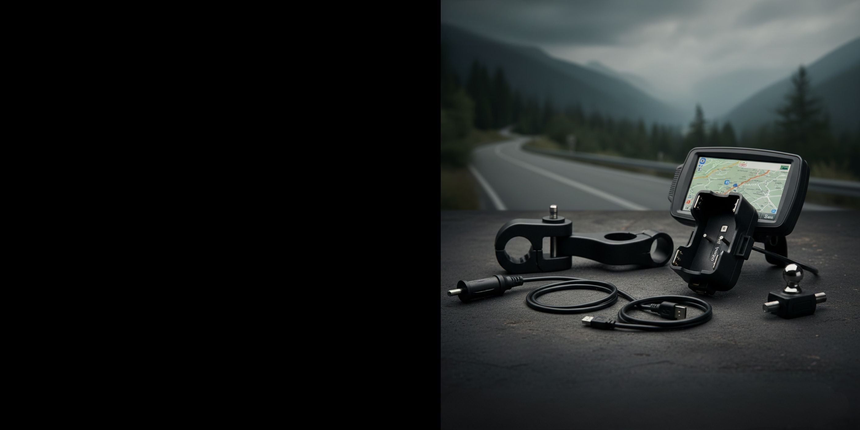 Elebest Motorrad-Navi Zubehör: Halterungen, Ladeschalen & Kabel für sichere Touren.