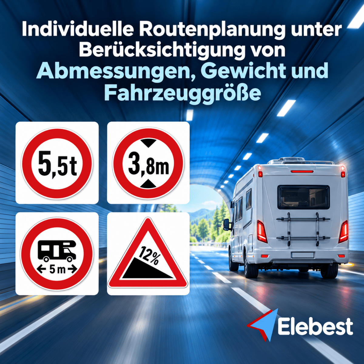 Elebest 90K 9 Zoll Navi mit Europa-Karten und Updates
