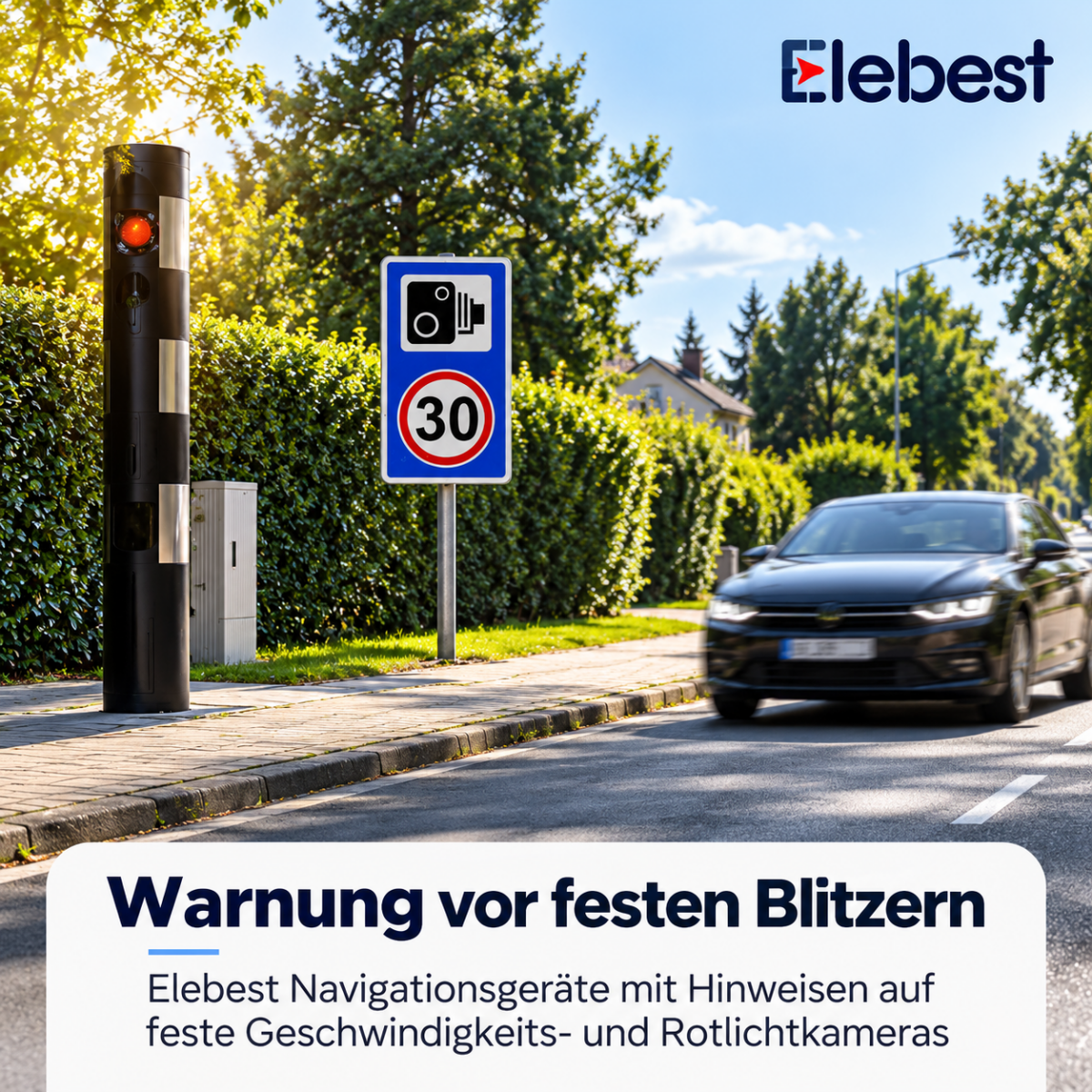 Elebest 90K 9 Zoll HD-Display für Pkw und Wohnmobil
