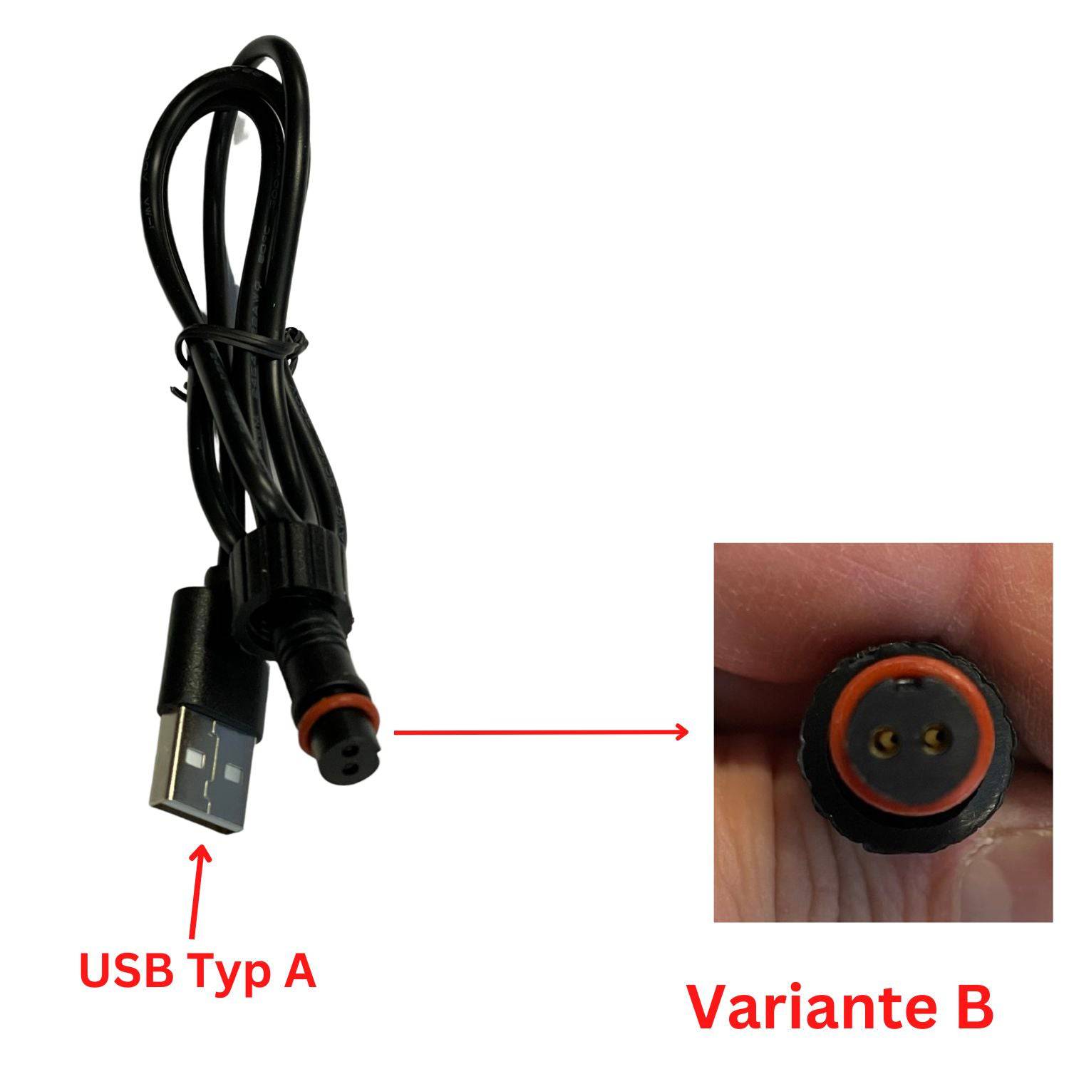 USB-Ladekabel Bordsteckdose Motorrad-Navi