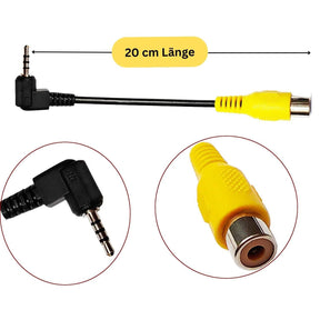 Adapter Kabel für Rückfahrkamera auf Cinch