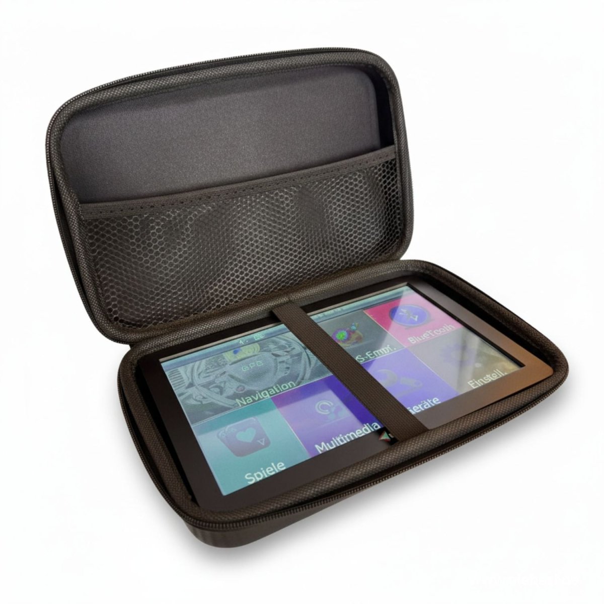 Elebest Navi Schutztasche 9 Zoll – sicherer Schutz für Navigationsgerät 9 - Zoll - Navigationsgerät Tasche Hülle für Navigationsgerät